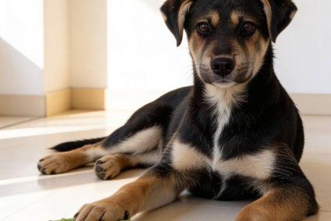 В дар собаку. Щенок-подросток Индеец ищет дом. Фото2